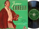Franco Corelli in Famous Lyric Arias 10” LP 1958 Cetra Australia LPV-45005