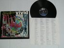 LIVING COLOUR-VIVID-ORIGINAL EPIC RECORDS FE 44099-LYRIC INNER SLEEVE-LP