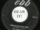 Hollywood Flames HALLOWEEN DOO WOP 45 (Ebb 144) Frankenstein's Den /Strollin' On