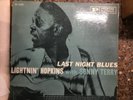 Lightnin’ Hopkins with Sonny Terry Last Night Blues LP