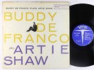 Buddy DeFranco - Plays Artie Shaw LP - Verve - MG V-2090 Mono DG VG++
