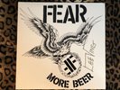 LEE VING signed FEAR More Beer 2x White LP 30th Anniversary Edition