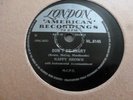 NAPPY BROWN DON'T BE ANGRY / IT'S REALLY YOU 1955 LONDON HL.8145 78 RPM