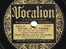 Vocalion #2637: Ozzie Nelson Orchestra-