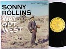 Sonny Rollins - Way Out West LP - Contemporary - C3530 Mono DG VG+