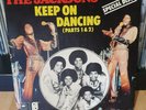 TOP RARE SP 45T THE JACKSONS KEEP ON DANCING PARTS 1&2  EPIC 1977 HOLLAND  EX+