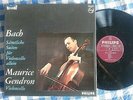 Philips 835 272/4 AY HiFi Stereo ED1 - Bach Cello Suites Maurice Gendron 3 X NM