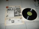 LP JETHRO  TULL THICK AS A BRICK / CHRYSALIS CHR  1003/1972 ITALY 1° ST GIORNALE