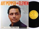 Art Pepper+Eleven - Modern Jazz Classics LP - Contemporary OG Press Mono DG VG+