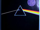 PINK FLOYD DARK SIDE INSANELY RARE ORIG '73 UK HARVEST  LP w/BLUE PRISM SIGNED