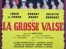 LA GROSSE VALSE LP ORIG FR BOF OST  DHERY  DE FUNES  GERARD CALVI
