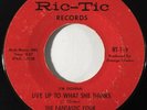 FANTASTIC FOUR Live Up to What She Thinks Ric-Tic Northern Soul 45 HEAR