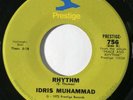 IDRIS MUHAMMAD Rhythm Prestige Soul Jazz Funk VG++ 45 HEAR