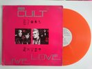 THE CULT LOVE LIVE JUMP JMP3 IAN ASTBURY ALTERNATIVE DOUBLE ORANGE VINYL