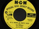 MODELS: Bend Me Shape Me / In A World Of Pretty Faces 45 (dj, fuzz, clean, fro
