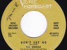 Intense Psych Pop ORACLE Don't Say No 45 Verve Forecast HEAR
