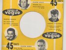 RARE*Pochette Juke box* JAUNE* V. 45.722*  Johnny HALLYDAY*T'aimer Follement **