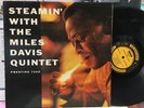 Steamin' with the Miles Davis Quintet LP 1st press Mono, Prestige 7200