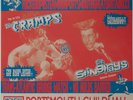 THE CRAMPS vs THE STING-RAYS Portsmouth (LIVE 1986) RED VINYL LP (NEW)