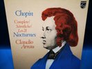 @PHILIPS 6747 485 *HOLLAND* CLAUDIO ARRAU* CHOPIN: THE 21 NOCTURNES* 2 LP* NM