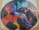 DAVID BOWIE Lets Dance LP  Picture Disc   Org.UK   EMI America  + Promo Sticker