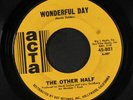 OTHER HALF: Wonderful Day / Flight Of The Dragon Lady 45 (sm label stain)