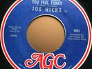 Northern Soul 45 Joe Hicks-Don't It Make You Feel Funky/Soul Meetin'-AGC Reissue