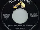 ELVIS PRESLEY Devil In Disguise 45 Misprint 47-8188 NEAR MINT-