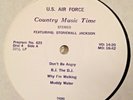 RADIO SHOW: USAF COUNTRY TIME 423 STONEWALL JACKSON & 424 JIM ED BROWN IN STUDIO