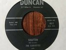 THE CORVETTES Shaften 45 rpm Duncan 401  PRIVATE RARE SURF 45