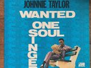 Johnnie Taylor Wanted One Soul Singer Japan LP 1980 P-6170A Atlantic