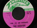 THEE MIDNITERS: Jump, Jive & Harmonize / Looking Out A Window 45 (terrific East