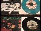 THE BELTONES 2x 7” punk pink panzer stitches complete control smut peddlers