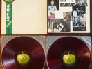 The Beatles - White Album (1969) 2 LP (VG++) HOLY Rare RED Vinyl 1st OBI Poster