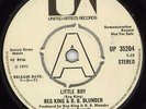 Reg King Little Boy - A Label - VG UK 7