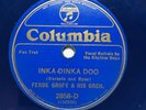 78 RPM  JAZZ  Columbia 2858-D: Ferde Grofe Orchestra - Inka Dinka Doo - Blue wax