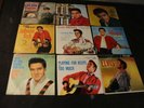 9 ELVIS PRESLEY 45 RPM PICTURE SLEEVE & RECORD LOT
