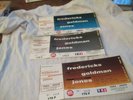 3 Ticket billet  concert jean jacques goldman frederiks jones 1991zenith