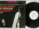 MILES DAVIS IN PERSON VOL.2 COLUMBIA YS-172 Japan PROMO FLIPBACK COVER VINYL LP