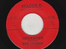 King Solomon - Separation / Little Dab Will Do It (Blues, 45)