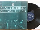 Kenny Burrell LP “All Night Long”   Prestige 7289   Hank Mobley, Mal Waldron VG+