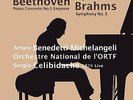NEW SEALED 180g 2LP CELIBIDACHE/MICHELANGELI BEETHOVEN PIANO CONCERTO No.5 BRAHM