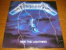 Metallica-Ride the lightning LP, Music For Nations UK 1986, OIS, Vinyl mint
