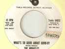 THE MIRACLES Whats So Good About Good By TAMLA PROMO MOTOWN NORTHERN SOUL USA 45