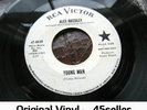 ? ALEX HASSILEV promo 'Young Man' VG+ Original POPCORN Northern Soul 45