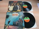 ACDC - 2 X ORIGINAL UK VINYL LPS - HIGHWAY TO HELL / LET THERE BE ROCK, ATLANTIC