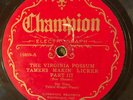 Champion 15809 Red Fox Chasers MAKIN LICKER #3/4 78 rpm Country 1929 VV+ 1st Eba