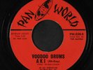 AKIM: Voodoo Drums / Fall In Love With Me 45 rare Soul
