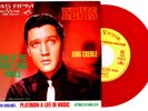 Elvis Presley USA 45 RCA DME 11803-R King Of The Whole Wide World Red Vinyl MINT