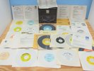 Vtg. 45's, Square Dance Records, 51 Records, With Call Sheets, Carrying Case
